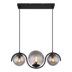 Hanglamp Porry gekleurd glas/ijzer - 3 lichtbronnen - Aantal lichtbronnen: 3