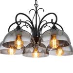 Hanglamp Cottage ijzer/acrylglas - 5 lichtbronnen - Aantal lichtbronnen: 5