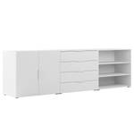 Dressoir Nikko 279 cm alpinewit - Metalen handgrepen