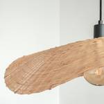 Hanglamp Rayo ijzer/bamboe - 1 lichtbron - Beige