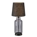 Lampe Costero Verre / Jute - 1 ampoule - Marron - Hauteur : 63 cm