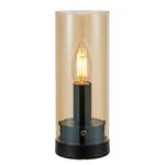 Tafellamp Post ijzer/glas - 1 lichtbron - Goud - Hoogte: 23 cm