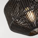 Lampada a sospensione Wicker Acciaio / Cotone - 1 punto luce