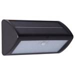 LED-wandlamp Solar type E polycarbonaat - zwart - 1 lichtbron