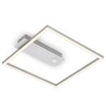 Plafonnier LED Figa Sensor 1 ampoule Aluminium / Polypropylène - Argenté