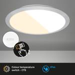 LED-badkamerlamp Colaria polypropyleen - Zilver