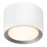 Lampada da bagno a LED Landon Acciaio / PVC - 1 punto luce - Bianco - 13 x 8 cm