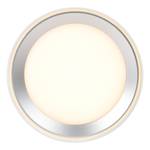 Lampada da bagno a LED Landon Acciaio / PVC - 1 punto luce - Bianco - 13 x 8 cm