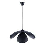 Hanglamp Maple staal/PVC - 1 lichtbron - Zwart