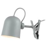 Klemlamp Angle staal/PVC - 1 lichtbron - Grijs