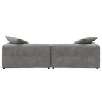 Bigsofa ROOYA Bouclé Stoff Bony: Grau