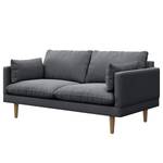 2-Sitzer Sofa ELLENS Webstoff Saia: Steingrau