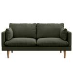 2-Sitzer Sofa ELLENS Webstoff Saia: Graugrün meliert