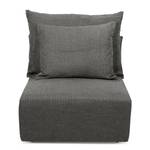 Fauteuil Dune polyester - antracietkleurig - Antraciet