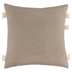 Kussensloop Lines polyester - beige - Beige