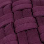 Housse de coussin Basket Polyester - Aubergine - Aubergine