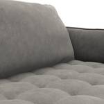 2,5-Sitzer Sofa VILLARDS Microfaser Teda: Grau