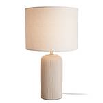 Lampe ST. TROPEZ Céramique / Lin - 1 ampoule - Beige