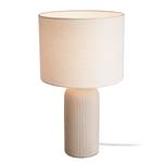 Lampe ST. TROPEZ Céramique / Lin - 1 ampoule - Beige