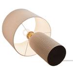 Tischleuchte ST. TROPEZ Keramik / Leinen - 1-flammig - Beige