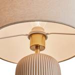 Lampe ST. TROPEZ Céramique / Lin - 1 ampoule - Beige