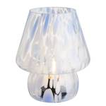 LED-Leuchte MISS MARBLE Farbglas - Hellblau - Höhe: 21 cm