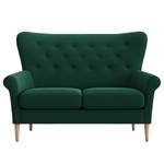 2-Sitzer Sofa Cudeiro Samt Ravi: Antikgrün