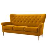 3-Sitzer Sofa Cudeiro Samt Ravi: Senfgelb