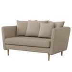 2-Sitzer Sofa Paleras Microfaser Sole: Taupe