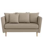 2-Sitzer Sofa Paleras Microfaser Sole: Taupe