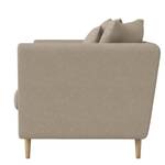 2-Sitzer Sofa Paleras Microfaser Sole: Taupe