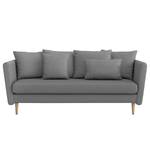 3-Sitzer Sofa Paleras Microfaser Sole: Antikgrau