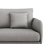 2-Sitzer Sofa Billela Microfaser Sole: Hellgrau