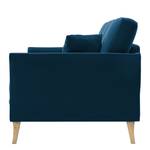 3-Sitzer Sofa Estallo Samt Ravi: Marineblau