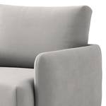 Fauteuil Erretes Velours Velina: Blauwgrijs