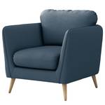 Fauteuil Belmil Microvezel Sole: Donkerblauw