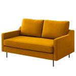 2-Sitzer Sofa Brocheros Samt Ravi: Senfgelb