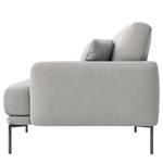 2-Sitzer Sofa Erretes Samt Velina: Blaugrau