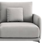 2-Sitzer Sofa Erretes Samt Velina: Blaugrau