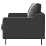 2-Sitzer Sofa Brocheros Samt Ravi: Grau