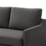 2-Sitzer Sofa Brocheros Samt Ravi: Grau