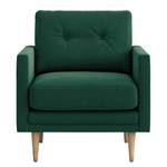 Fauteuil Drova Velours Ravi: Antiek groen