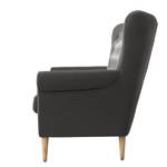 3-Sitzer Sofa Cudeiro Samt Ravi: Grau