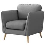 Fauteuil Belmil Microfibre Sole: Gris vieilli