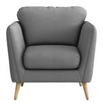 Fauteuil Belmil Microfibre Sole: Gris vieilli