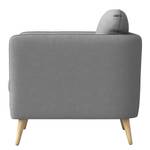 Fauteuil Belmil Microfibre Sole: Gris vieilli