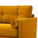 3-Sitzer Sofa Drova Samt Ravi: Senfgelb