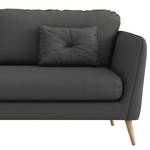 3-Sitzer Sofa Belmil Microfaser Sole: Graphit