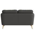 2-Sitzer Sofa Belmil Microfaser Sole: Graphit