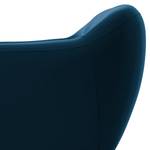 2-Sitzer Sofa Dosrius Samt Ravi: Marineblau